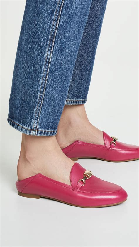 michael kors pink loafers|michael kors loafers for women.